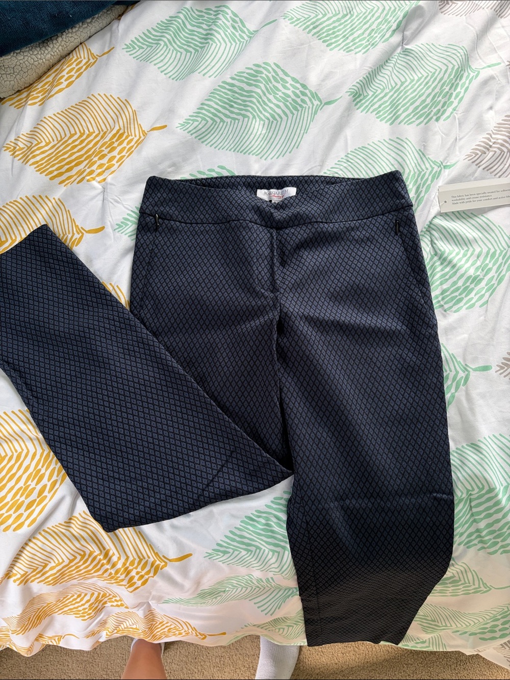 Sylvie Printed Straight Leg Pant